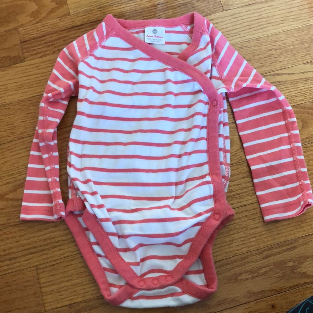 Hanna Andersson Wiggle Onesie - 18-24 months 80